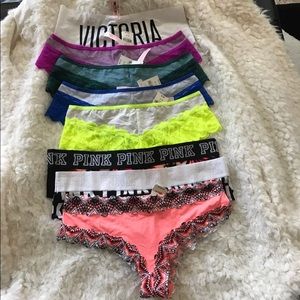 Vs Pink Pantie Bundle 8 Small And Med